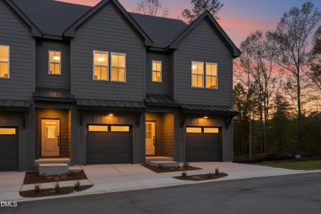 New construction Townhouse house 3818 Granite Mill Wy, Raleigh, NC 27616 - image