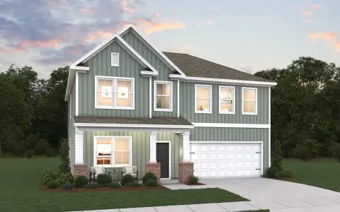 New construction Single-Family house 216 White Fields Ave, Fountain Inn, SC 29644 plan Madalyn - image