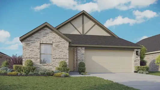 New construction Single-Family house 22214 Nissi Beach Dr, Hockley, TX 77447 plan Bermuda - image