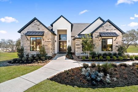 New construction Single-Family house 104 Alonzo, Boerne, TX 78006 plan Olmos - image