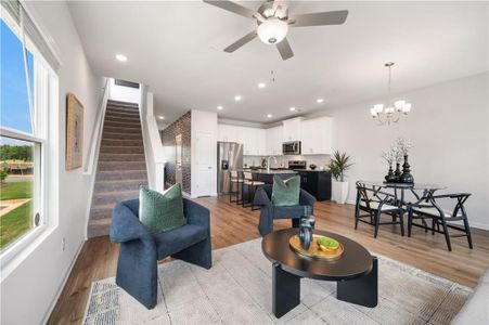 New construction Townhouse house 1358 Riverstone Rd, Unit 97, Jonesboro, GA 30238 - image 12