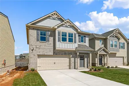 New construction Single-Family house 11974 Brightside Pkwy, Hampton, GA 30228 plan Wallace - image