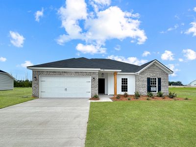 New construction Single-Family house 56 Cloverfield Drive SE, Allenhurst, GA 31301 plan The Jackson - image