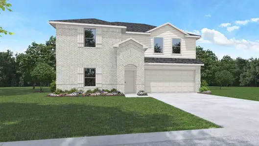 New construction Single-Family house 16799 Country Roots Ave, Conroe, TX 77302 plan Perry - image
