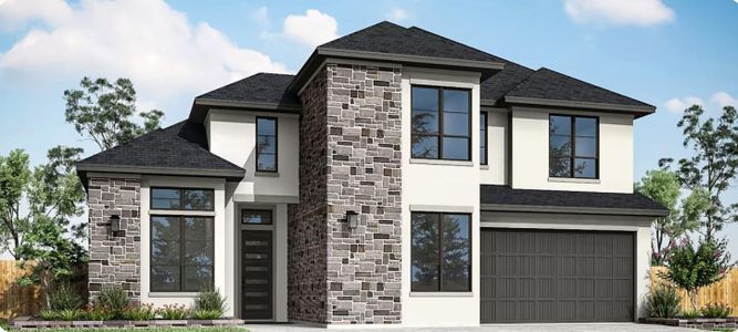 New construction Single-Family house 2622 Regal Bloom Dr, Missouri City, TX 77459 plan Fulbright - image