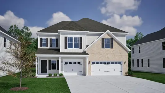 New construction Single-Family house 118 Crosscut Ln, Summerville, SC 29486 plan Warwick II - image
