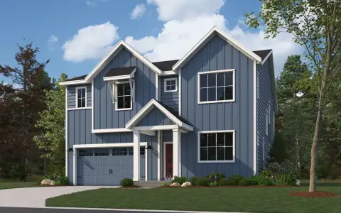 New construction Single-Family house 13530 Jewelflower Cir, Parker, CO 80134 plan Conifer - 21461 - image