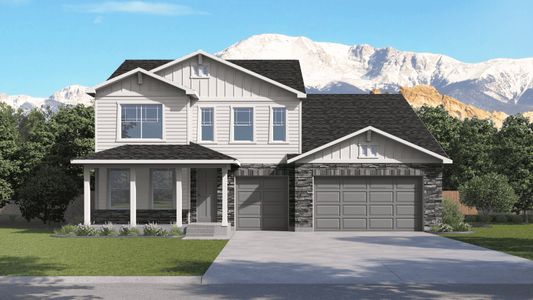 New construction Single-Family house 1460 Westport Ave, Berthoud, CO 80513 plan Crawford - image