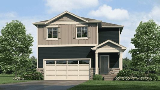 New construction Single-Family house 6732 Dragontail Ter, Colorado Springs, CO 80925 plan Pine - image