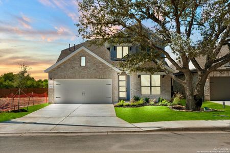 New construction Single-Family house 681 Broomsedge, New Braunfels, TX 78130 Milano (2663-CV-35)- photo 1 1