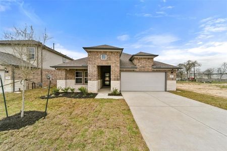 New construction Single-Family house 229 Harlingen Drive, Magnolia, TX 77354 The Acadia C- photo 0