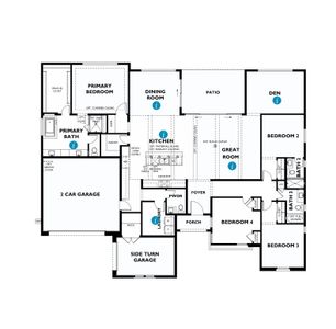 New construction Single-Family house 33362 N Borgata Trl, Queen Creek, AZ 85144 plan 7522 - image