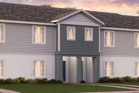 New construction Townhouse house 1337 Blazing Star Lane, Davenport, FL 33837 - photo 0