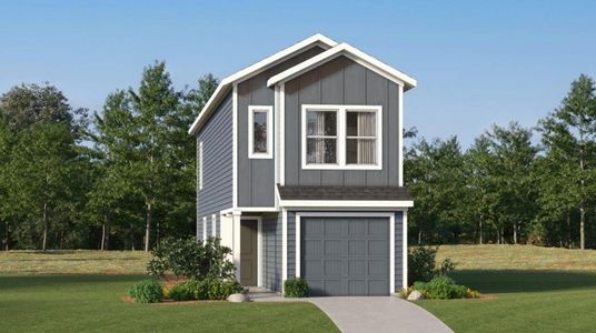New construction Single-Family house 915 Pertuso Ln, Huffman, TX 77336 Baja- photo 0