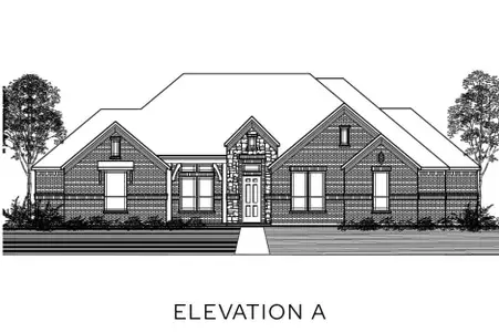 New construction Single-Family house 4510 Matador Ranch Rd, Waxahachie, TX 75165 plan The Woodhaven - image