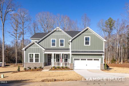 New construction Single-Family house 3801 Erickson Ct, New Hill, NC 27562 - image
