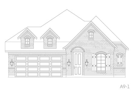 New construction Single-Family house 1868 Vista Wy, Waxahachie, TX 75165 plan Augusta - image