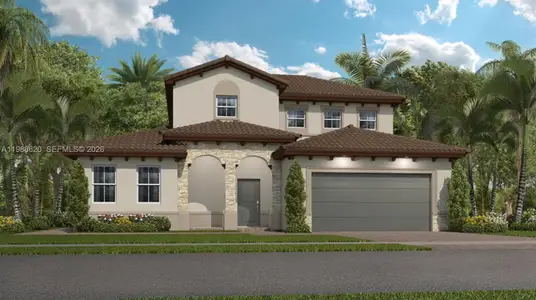 New construction Single-Family house 2535 Se 29 Dr, Homestead, FL 33035 plan Starfish - image