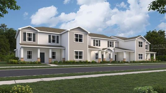 New construction Townhouse house 2007 Stake Out Wy, Apopka, FL 32703 - photo 0