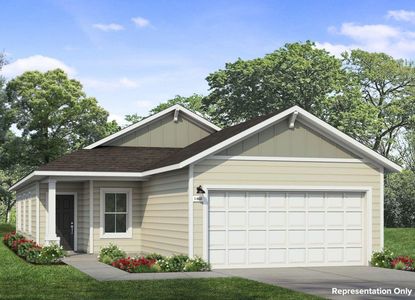 New construction Single-Family house 11801 Murano Dr, Austin, TX 78747 plan Cloverleaf 1514 - image