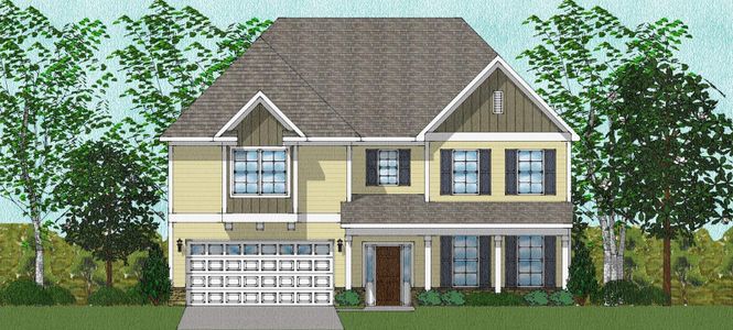 New construction Single-Family house 105 Sawlog Dr, Summerville, SC 29486 plan Yates II - Vanguard Collection - image