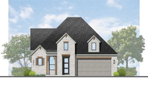 New construction Single-Family house 9821 Morning Cloak Dr, Denton, TX 76207 plan Brent - image