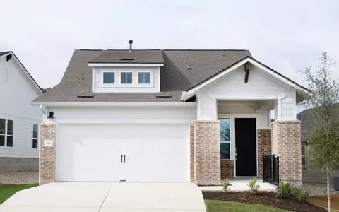 New construction Single-Family house 218 Wild Honeysuckle Wy, San Marcos, TX 78666 plan Evergreen - image