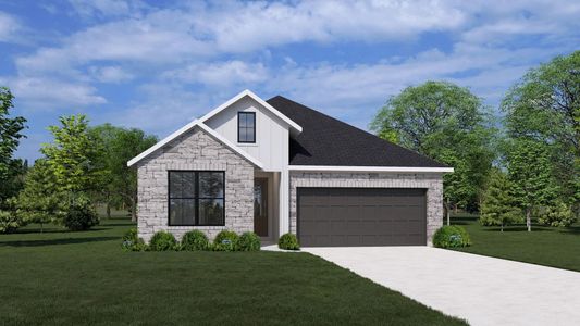 New construction Single-Family house 18753 Hopfe Rd, Hockley, TX 77447 plan Clay - image