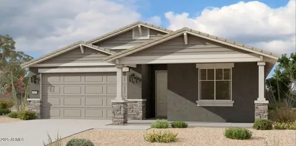 New construction Single-Family house 5534 W Buist Ave, Laveen, AZ 85339 plan Larkspur - image