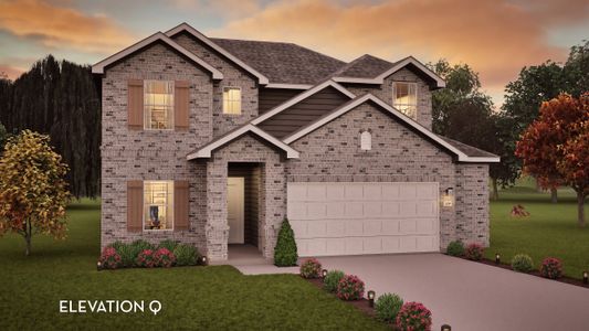 New construction Single-Family house 7300 Poplar Dr, Denton, TX 76226 plan Blanco - image
