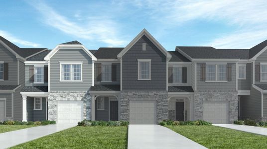 New construction Townhouse house 1813 Caen Street, Raleigh, NC 27610 - photo 0