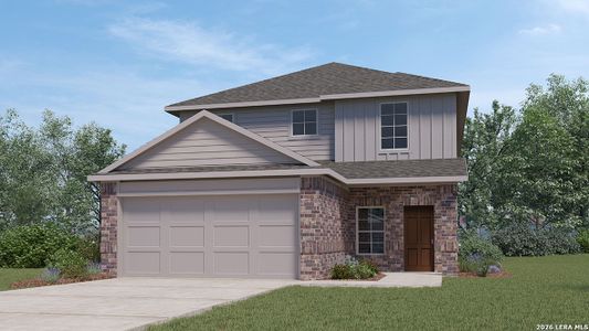 New construction Single-Family house 1600 Agave Cellar, New Braunfels, TX 78130 plan The Nicole - image