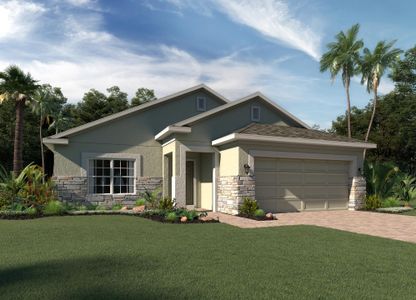 New construction Single-Family house 428 Shadow Gorge Way, Eustis, FL 32736 Selby Flex- photo 0