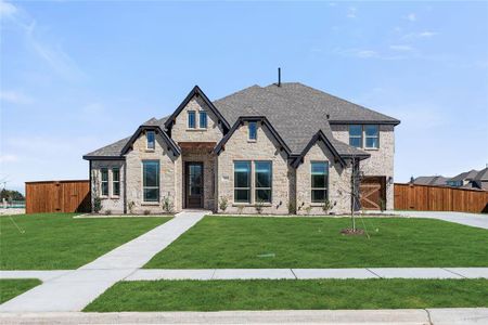 New construction Single-Family house 546 Hearthstone Blvd, Red Oak, TX 75154 plan Primrose VI - image