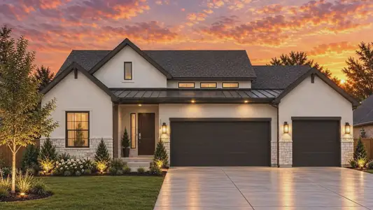 New construction Single-Family house 17300 Silverman Dr, Pflugerville, TX 78660 plan Silas - image