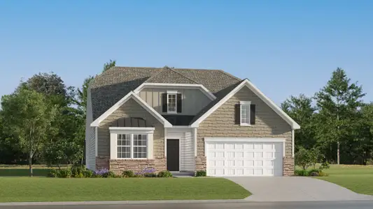 New construction Single-Family house Williamston, SC 29697 plan Cameron - image