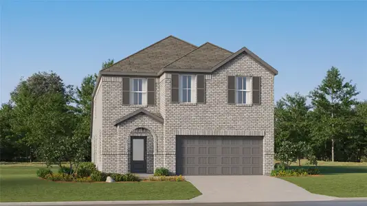 New construction Single-Family house 11669 Lazy Oak Creek Dr, Magnolia, TX 77354 plan Santo - image