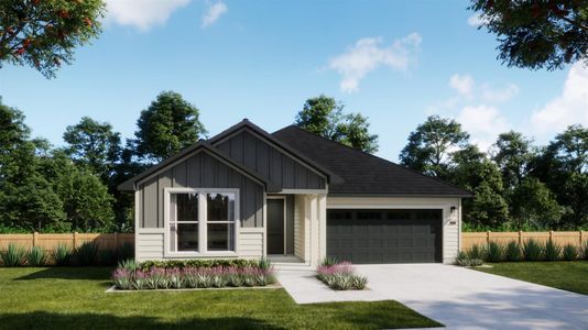 New construction Single-Family house 300 Romans Rd, Kyle, TX 78640 plan 4014 - image