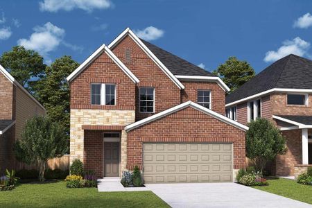 New construction Single-Family house 3101 Brazoria Drive, Little Elm, TX 75068 The McDonald- photo 0