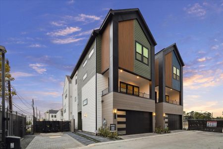 New construction Single-Family house 811 Thornton Rd, Unit C, Houston, TX 77018 plan 9388 - image