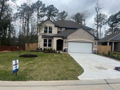 New construction Single-Family house 209 Bronzewood Terrace Ct, Willis, TX 77318 Whitney- photo 0