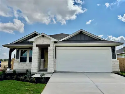 New construction Single-Family house 113 Osprey Chain, Cedar Creek, TX 78612 plan The Braman (810) - image