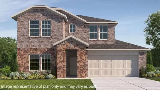 New construction Single-Family house 2812 Bluebird Ct, Arlington, TX 76015 plan Tangerine - image