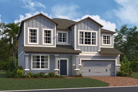New construction Single-Family house 874 River Stone Trl, Sanford, FL 32771 plan Santa Barbara II - image
