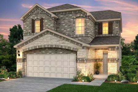 New construction Single-Family house 317 Regatta Trl, Leander, TX 78641 Nelson- photo 0