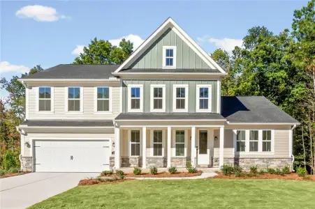 New construction Single-Family house 132 Wood Grove Ln, Canton, GA 30115 plan Leland - image