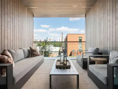 New construction Condo house 1006 Baylor St, Unit 201, Austin, TX 78703 plan The Mason - image