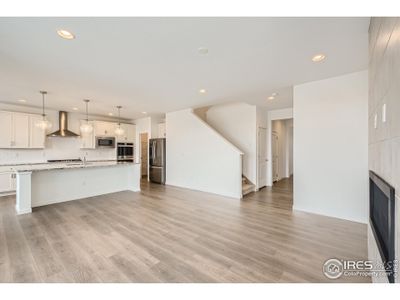 Photo not of actual home - Grand Kitchen island with seating for 4!