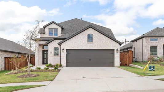 New construction Single-Family house 201 Pintail Lane, Rhome, TX 76078 Design 2332W- photo 0