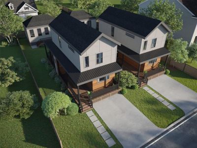 New construction Single-Family house 3516 Delhi St, Houston, TX 77022 - image